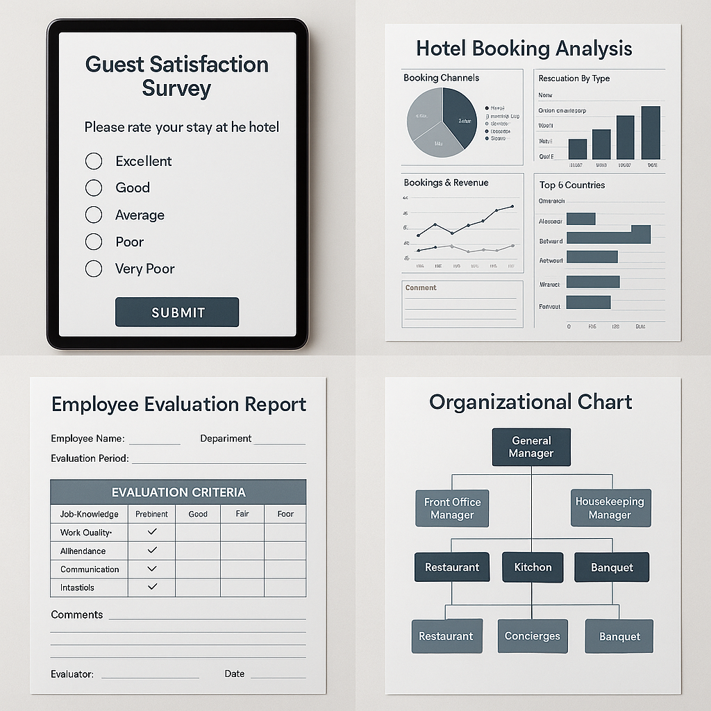 أدوات تنظيمية لضمان تجربة نزلاء مثالية