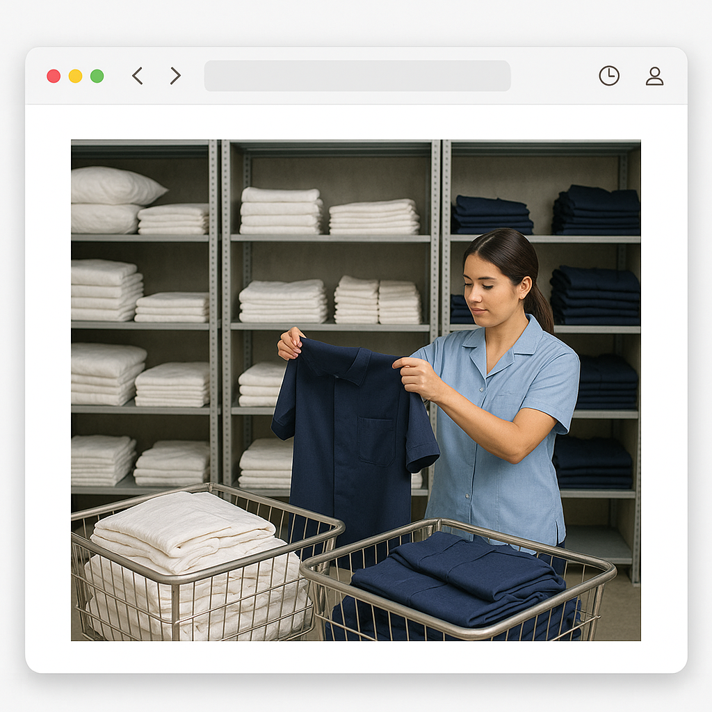 السياسات والإجراءات -الإشراف الداخلي -الغسيل -تحميل وتفريغ الغسالات