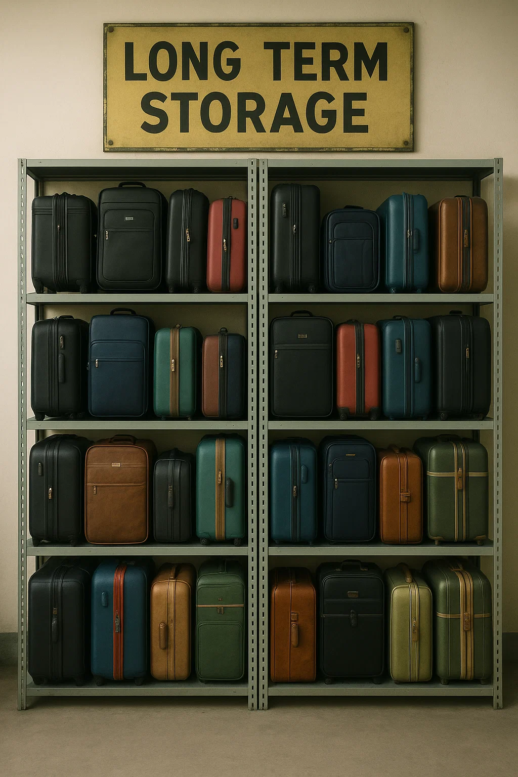 نماذج تخزين أمتعة لفترة طويلة
