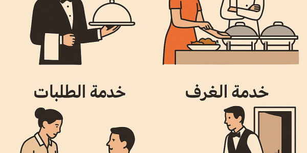 أنواع خدمات الأغذية والمشروبات في الفنادق والمطاعم