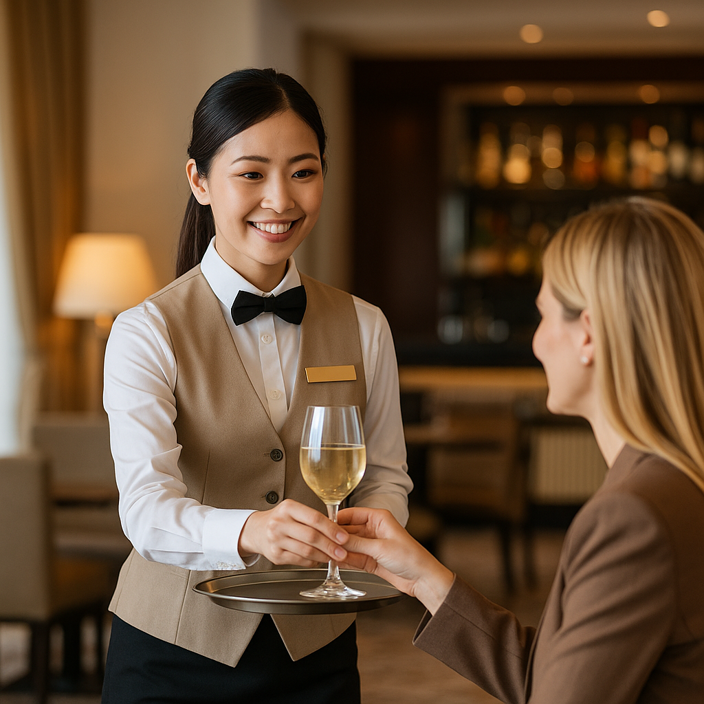 السياسات والإجراءات -المناسبات و الولائم – أخذ طلبات المشروبات وخدمتها بكفاءة