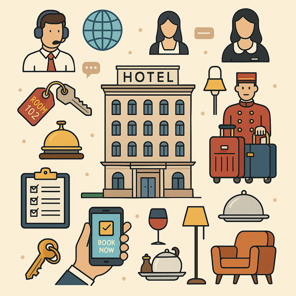 كل ما يخص صناعة الفنادق: دليل شامل