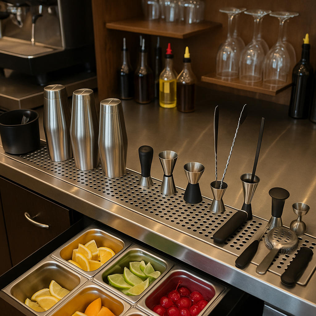 إعداد الأدوات والمعدات للخدمة - M A hotels | إم ايه هوتيلز