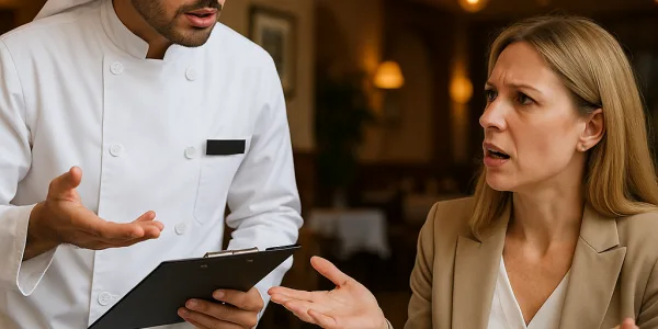 السياسات والإجراءات-الأغذية والمشروبات -التعامل مع شكاوى العملاء