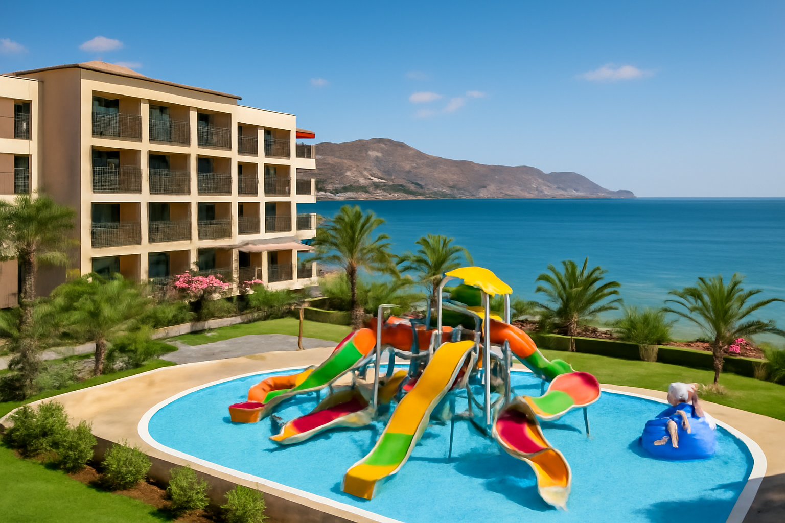 أفضل الفنادق في جزيرة كريت اليونانية الصديقة للأطفال