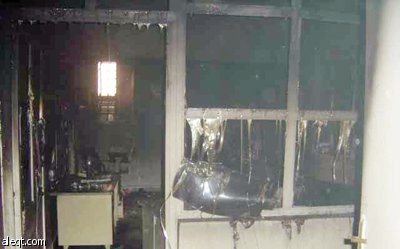 إصابة 6 أشخاص في حريق بأحد فنادق بريدة