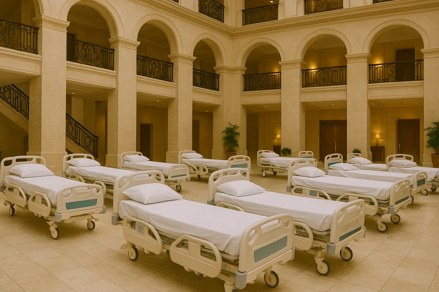 سبعة فنادق تنضم لمستشفيات مدريد لعلاج مصابي كورونا