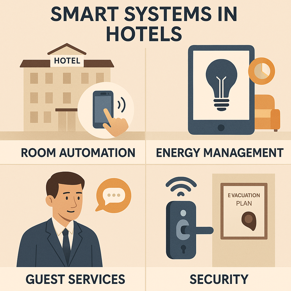 الأنظمة الذكية داخل الفنادق.. بين المفهوم والآلية والنماذج