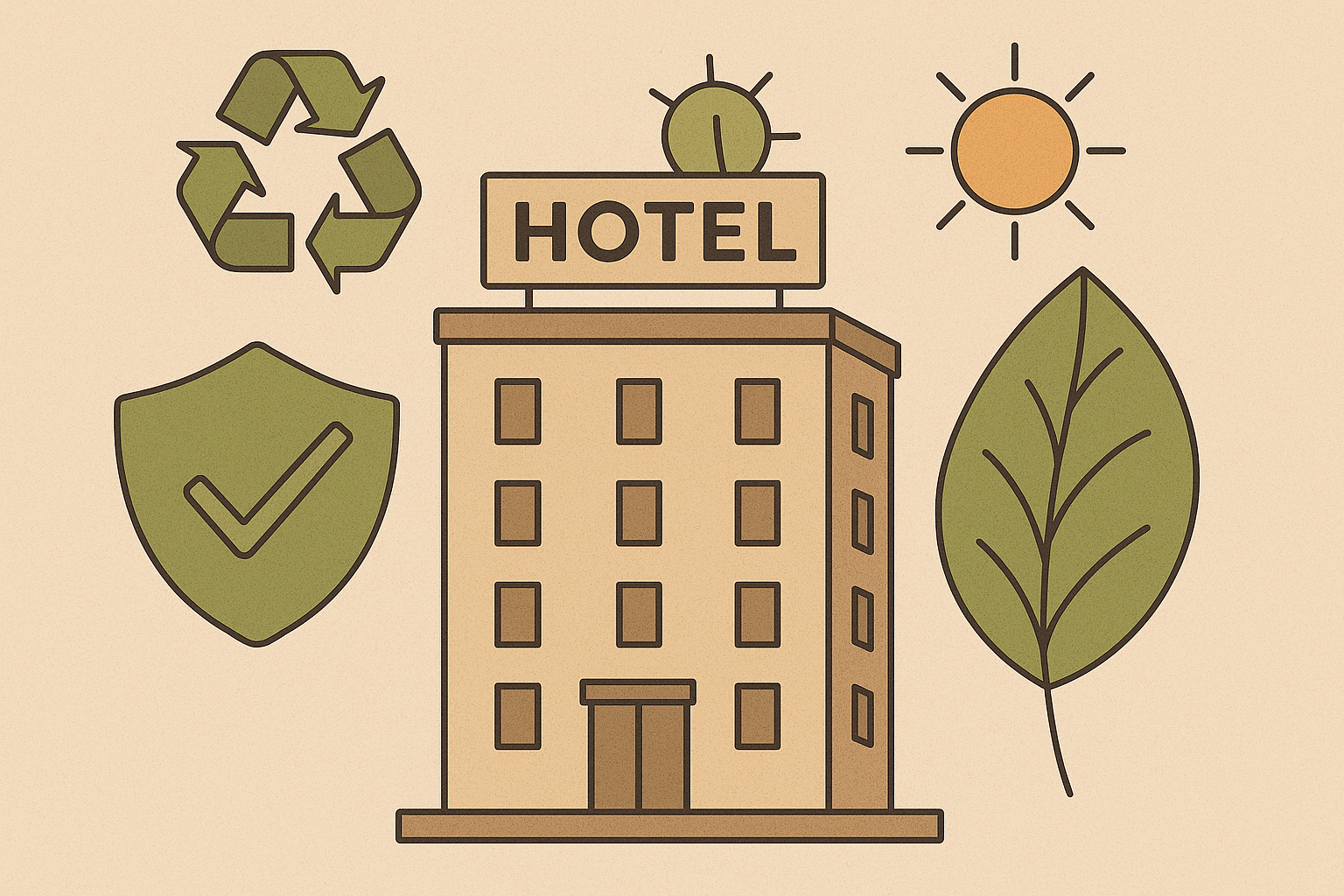 لماذا يُعد التصميم المستدام ميزة تنافسية في قطاع الفنادق؟
