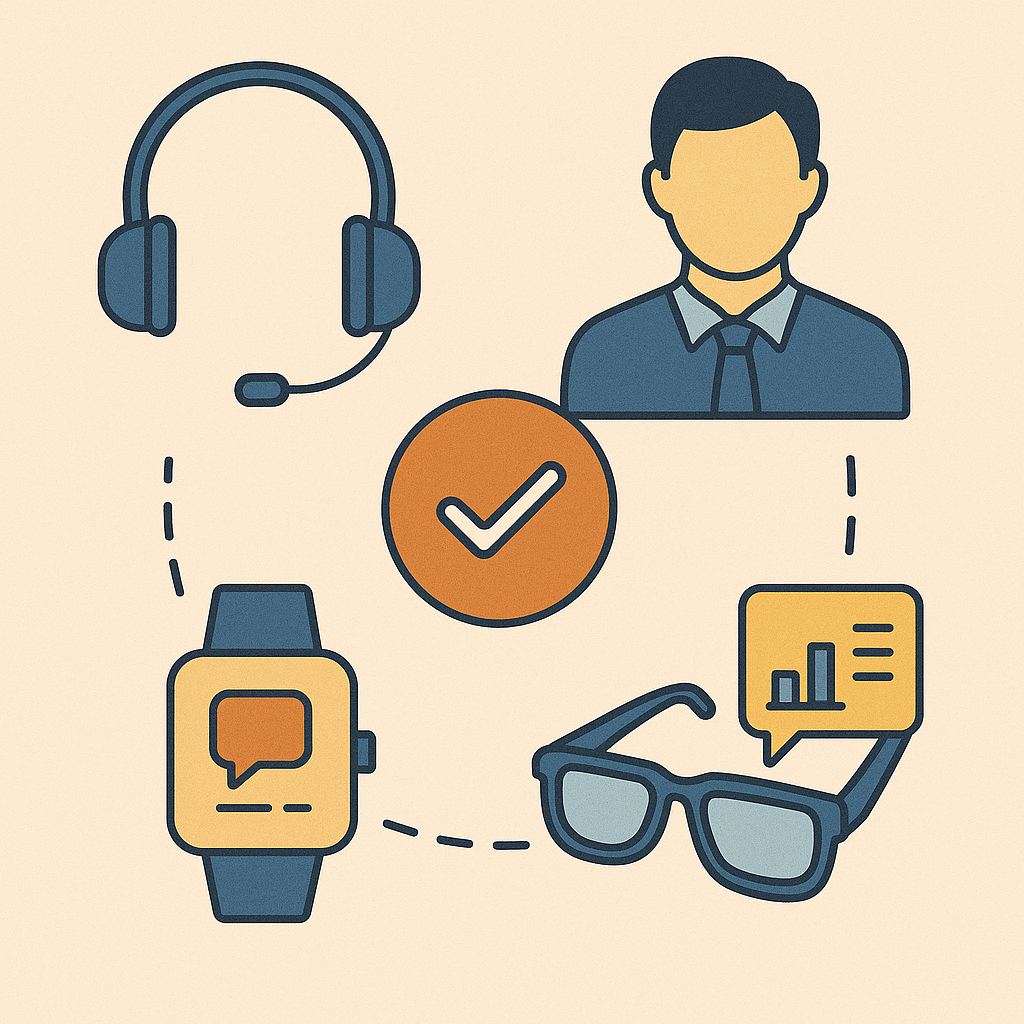 التكنولوجيا القابلة للارتداء: هل هي المستقبل في خدمة العملاء؟