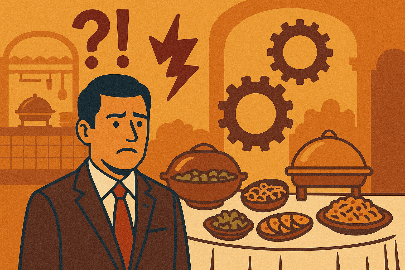 تحديات تنظيم البوفيه في الفنادق الكبرى: بين التعقيد والتميز