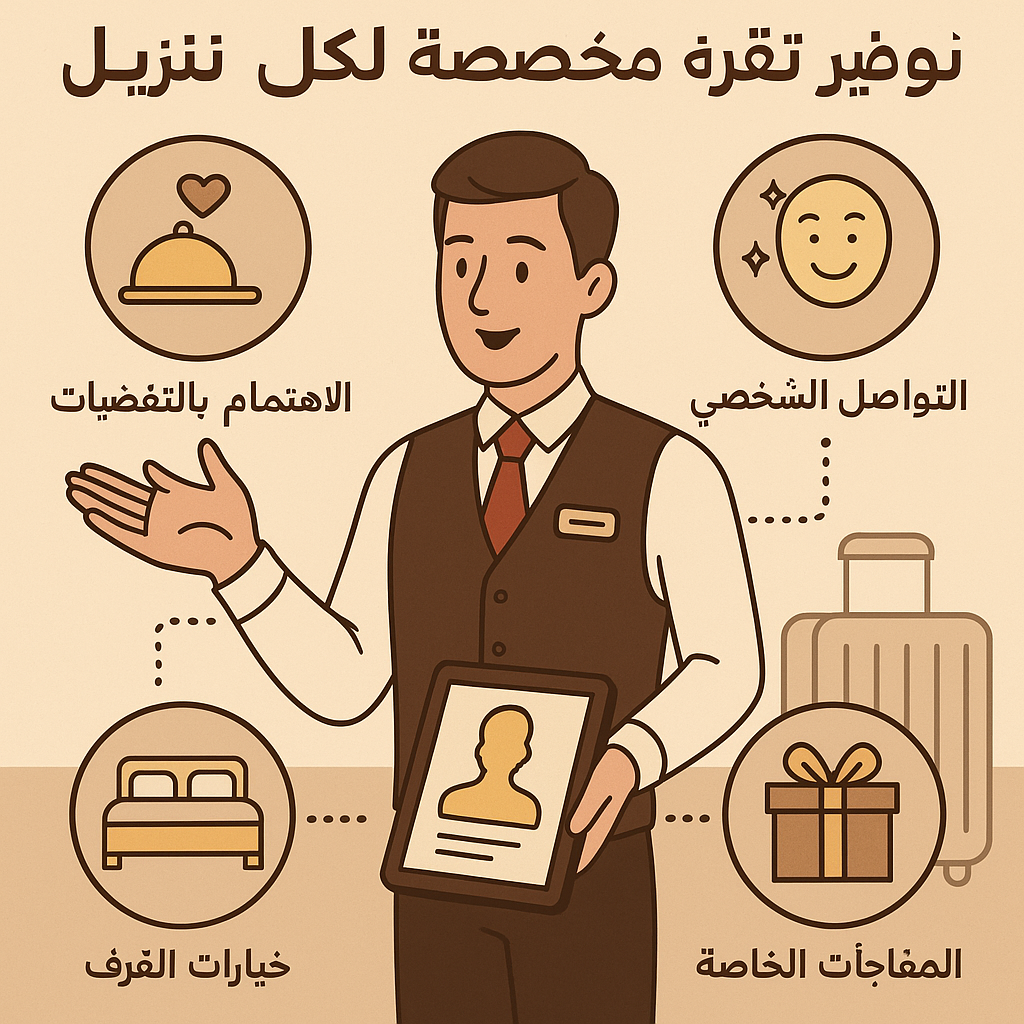 أسرار توفير تجربة ضيافة مخصصة لكل نزيل