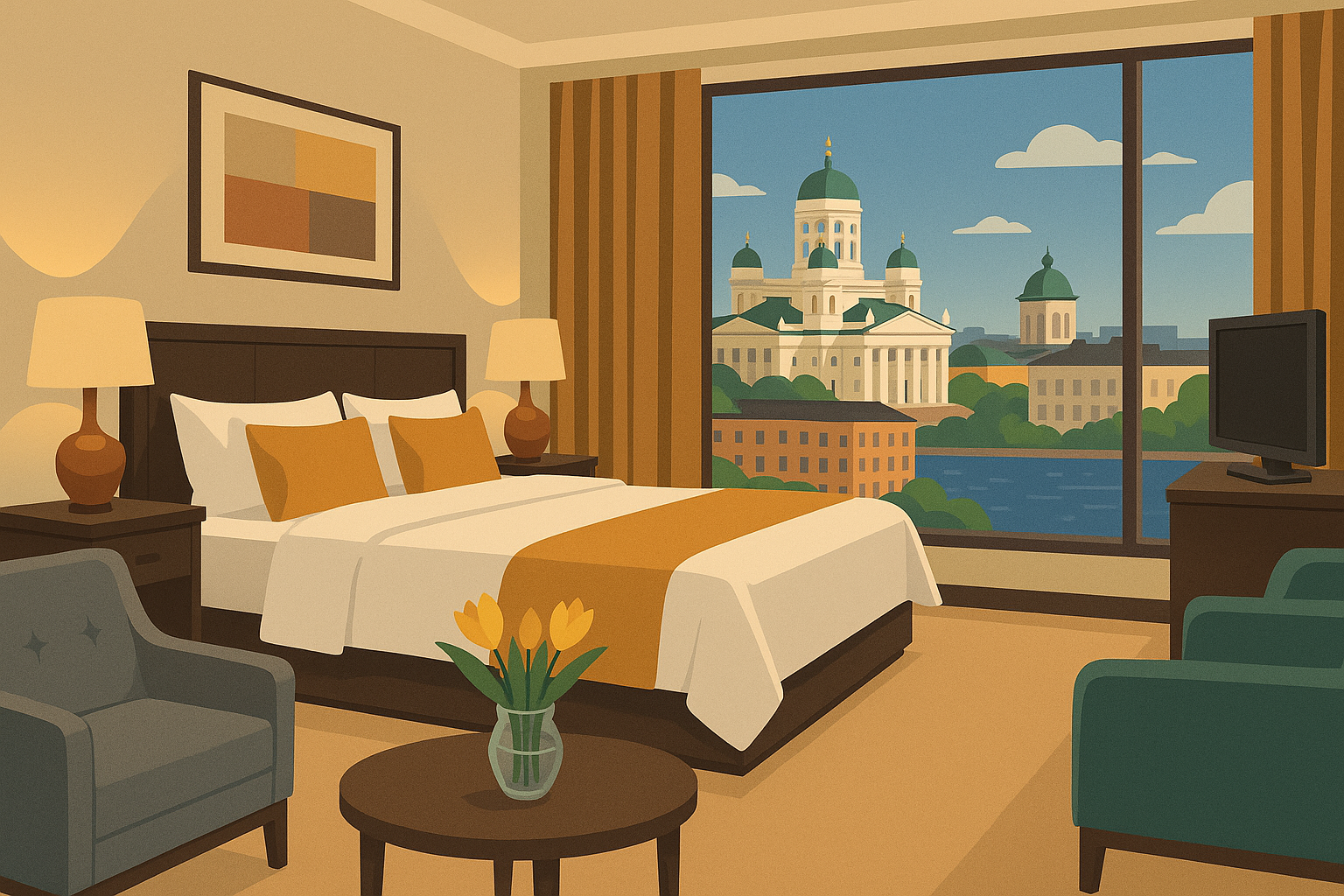 الإقامة المثالية في أفضل فنادق هلسنكي