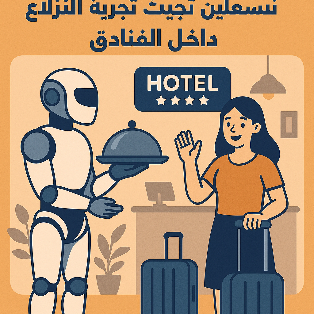دور الروبوتات في تحسين تجربة النزلاء داخل الفنادق