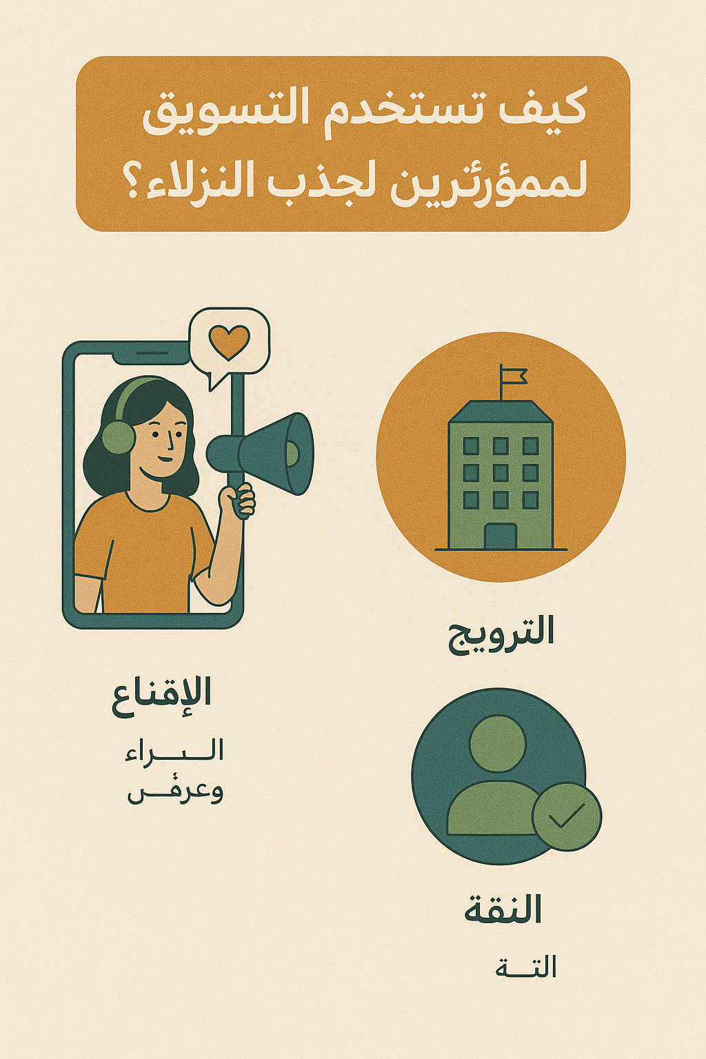 كيف تستخدم التسويق عبر المؤثرين لجذب النزلاء؟