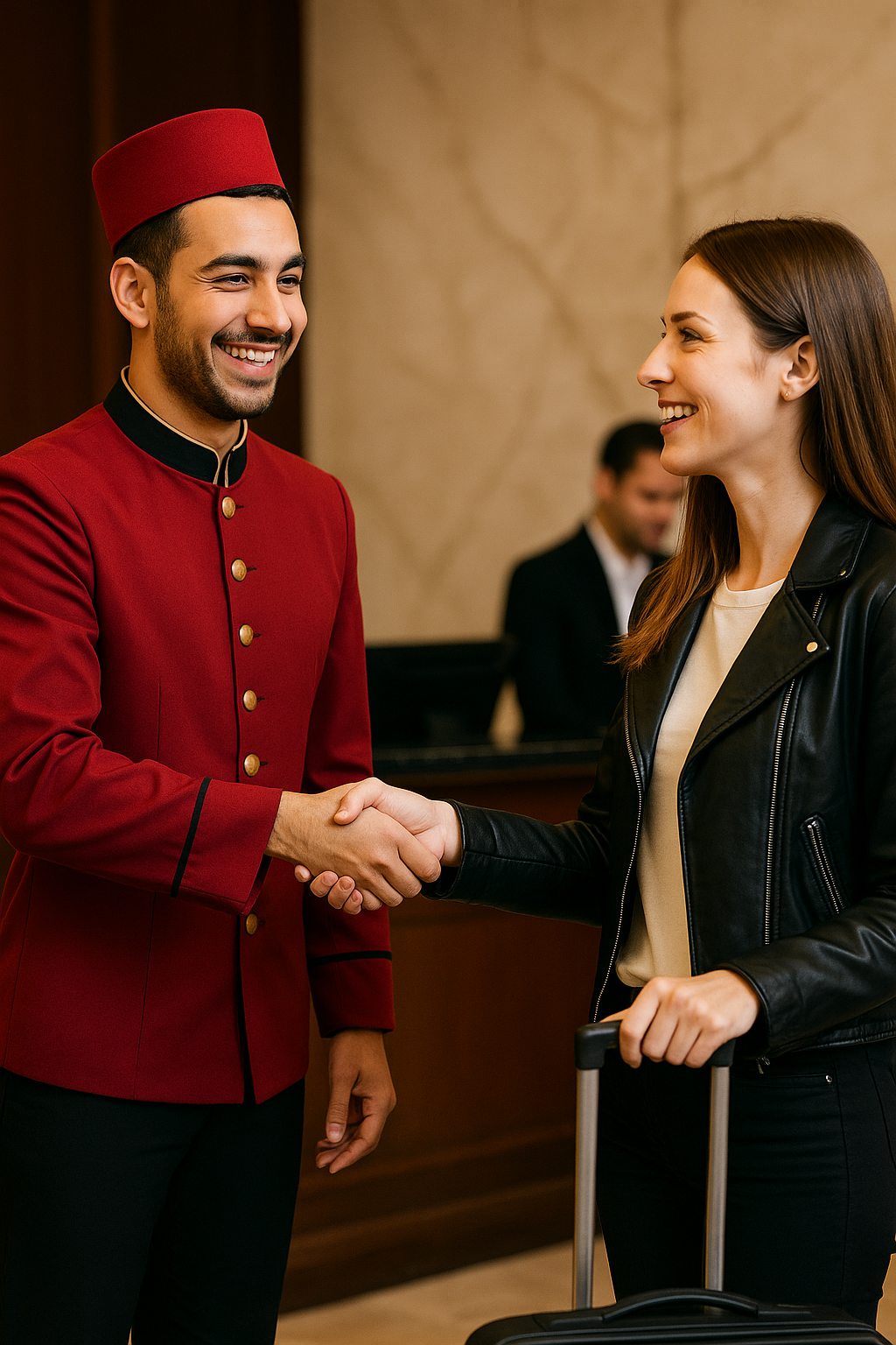 أهمية التفاعل الإيجابي بين الموظفين والنزلاء