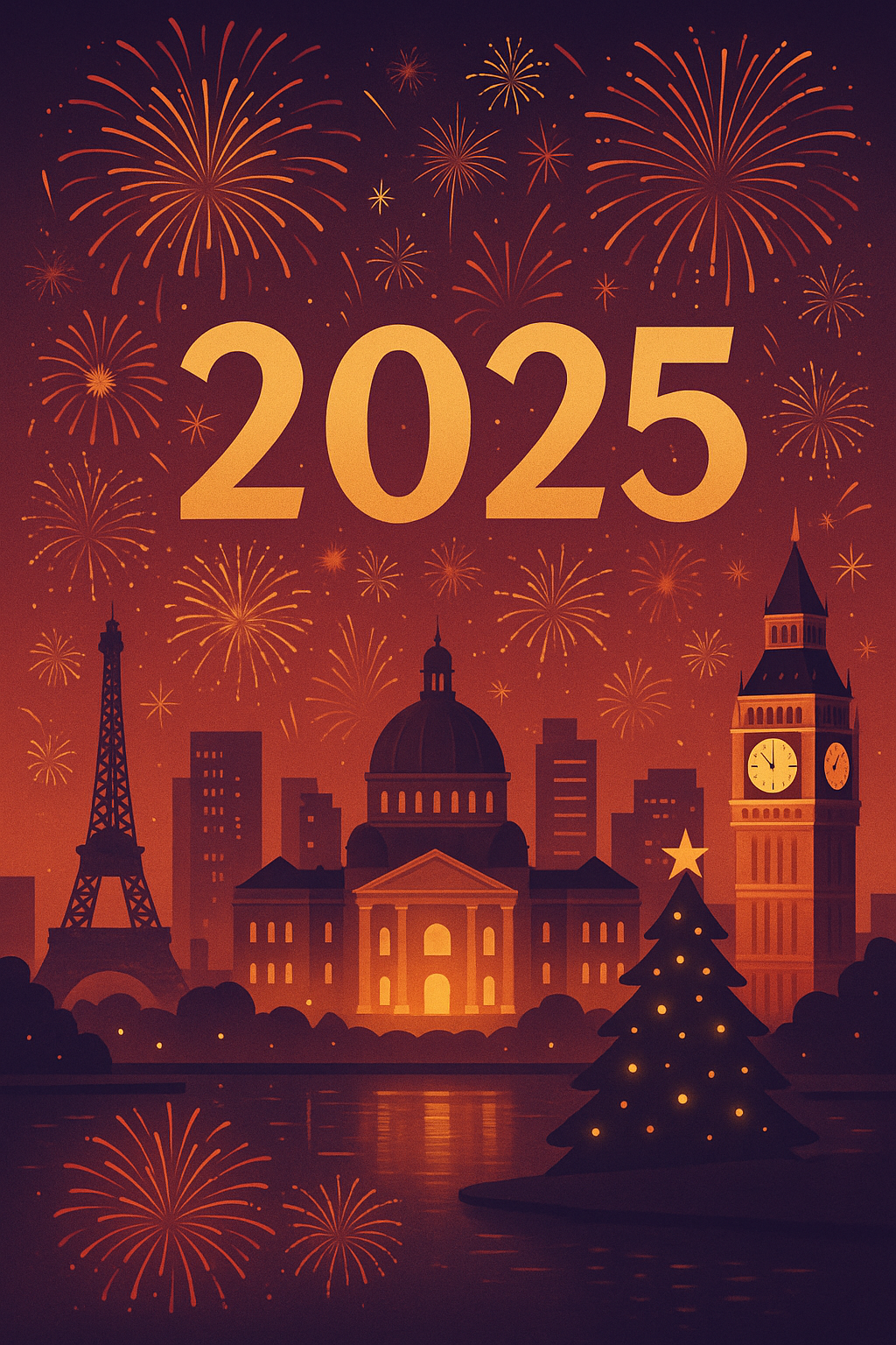 أفضل الوجهات السياحية للاحتفال برأس السنة 2025: خيارات لا تُنسى