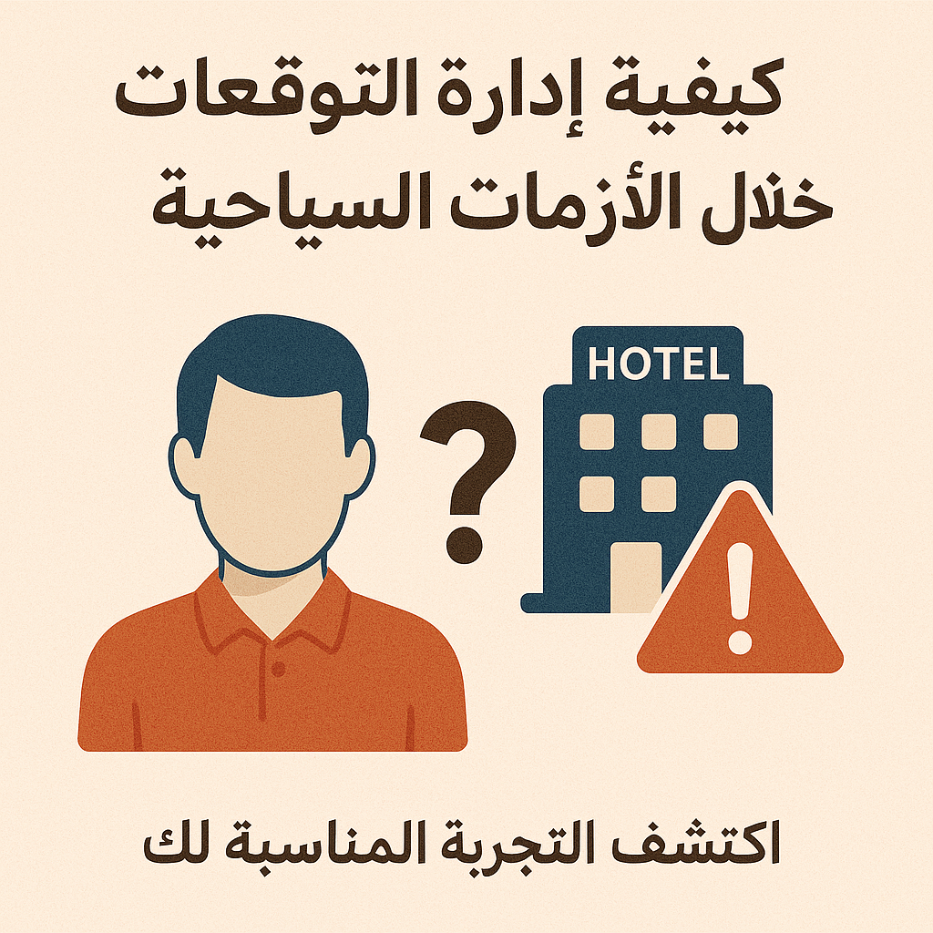 كيفية إدارة التوقعات خلال الأزمات السياحية