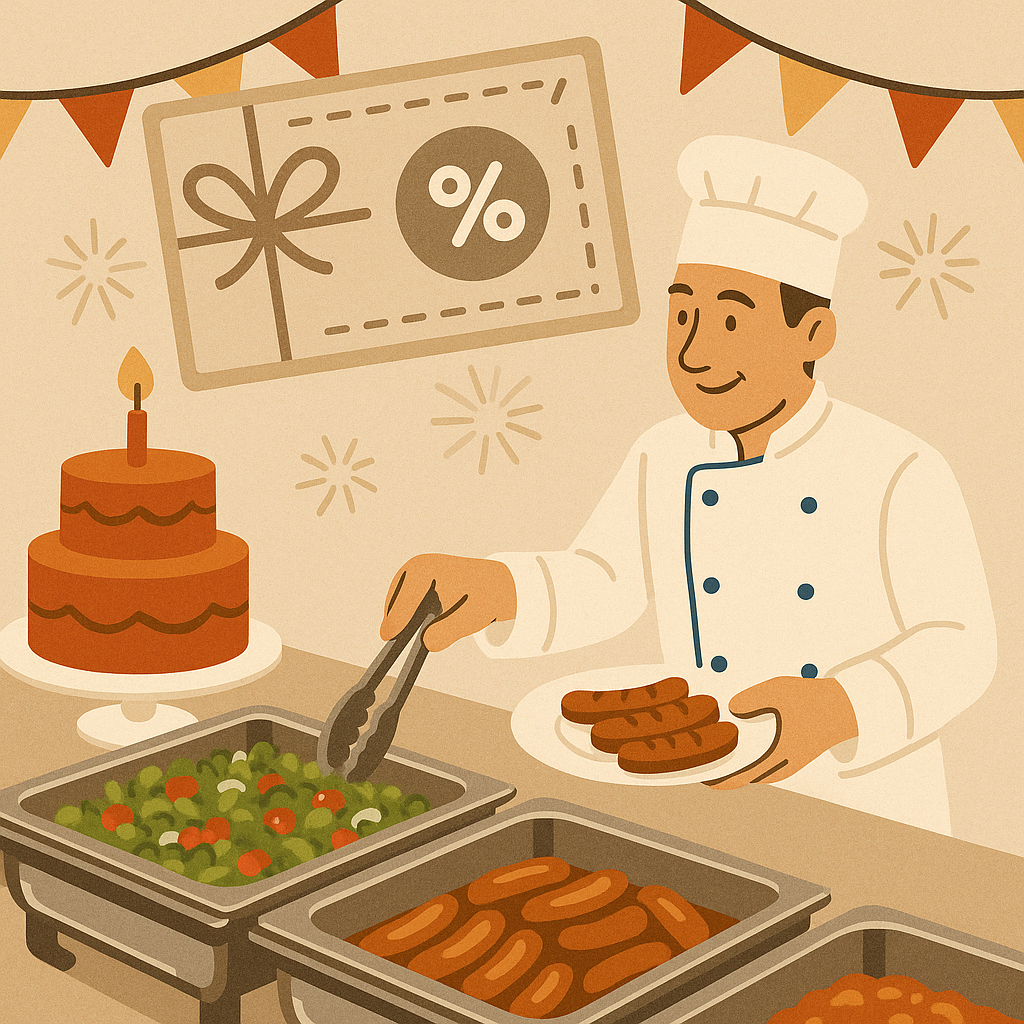 العروض الخاصة والمناسبات: مفتاح جذب الضيوف وتعزيز تجربة البوفيه