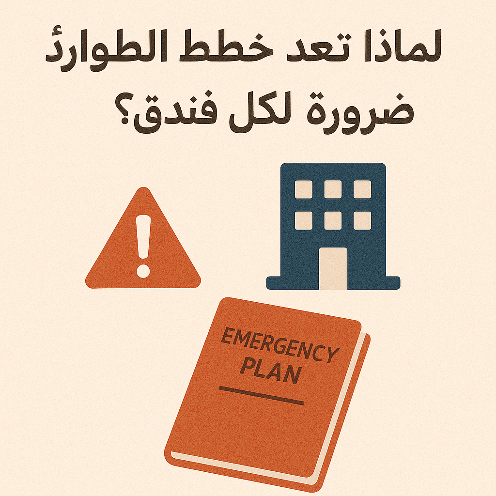 لماذا تُعد خطط الطوارئ ضرورة لكل فندق؟