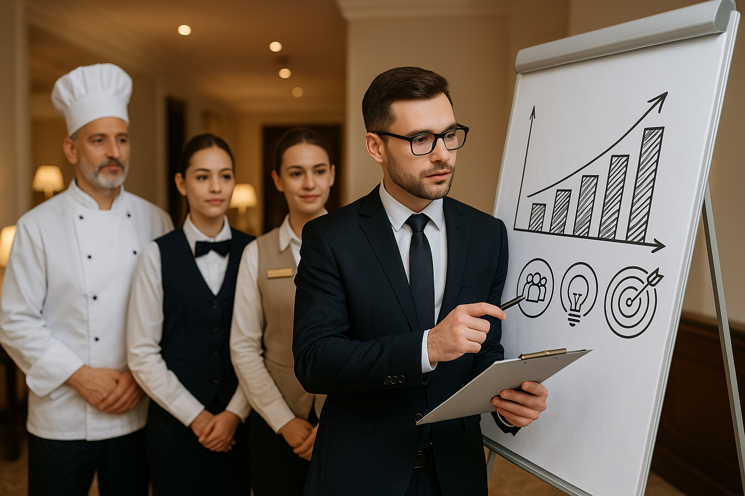 أهمية التخطيط الوظيفي لموظفي الفنادق