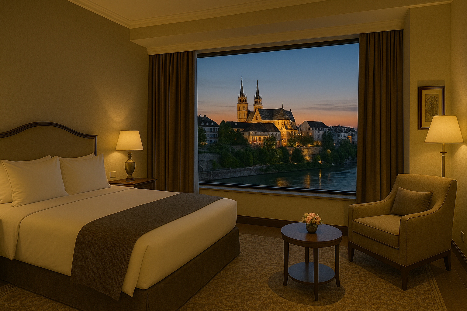 أين تجد الفخامة في أفضل فنادق بازل؟