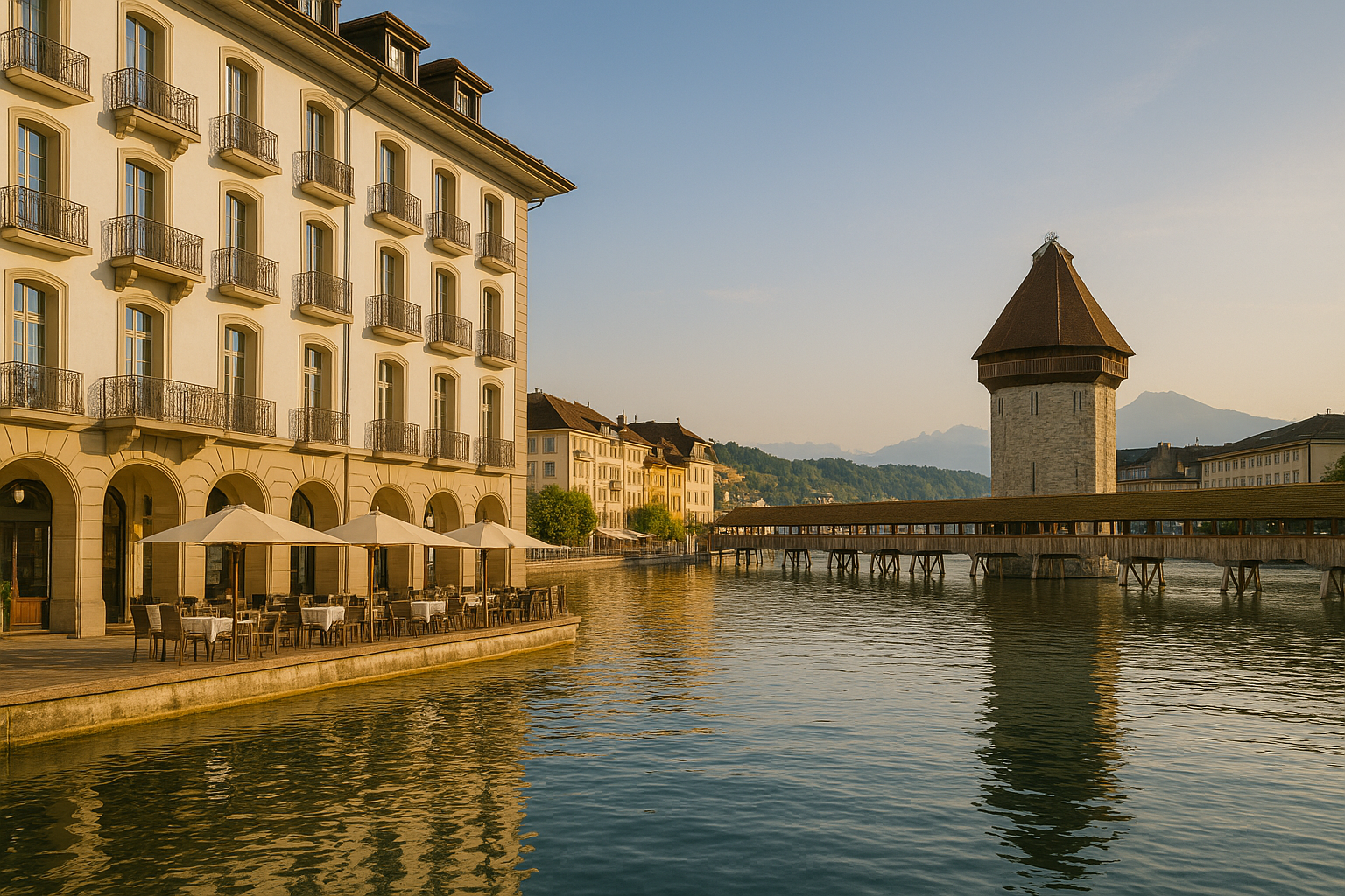أين تقيم في أفضل فنادق لوسيرن؟