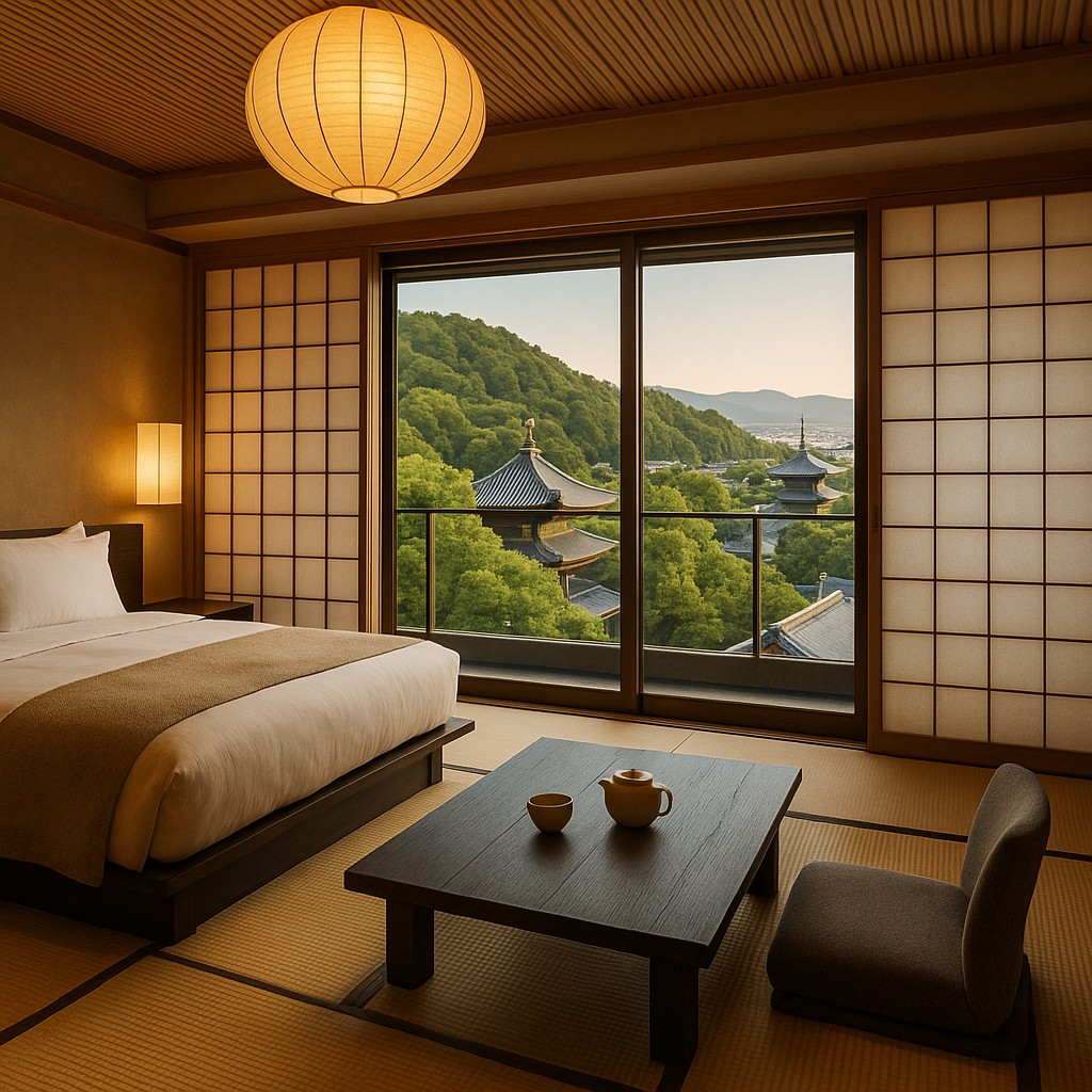 إقامة لا تُنسى في أفضل فنادق كيوتو