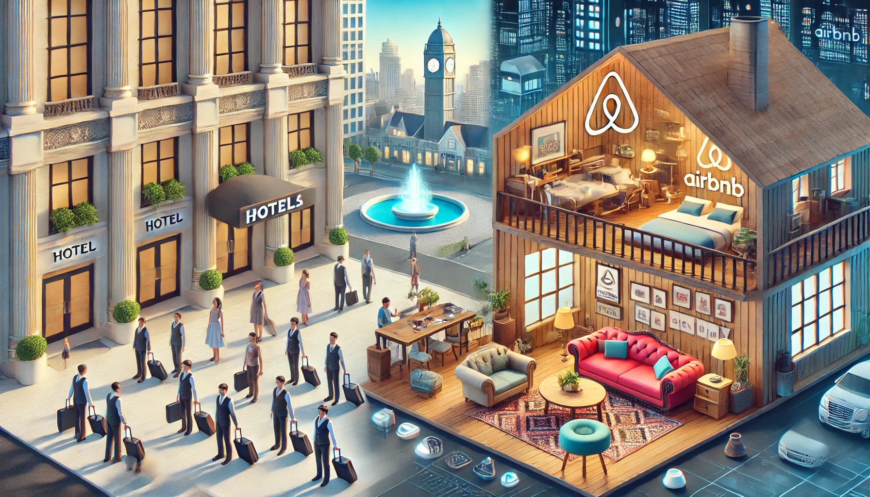 الاقتصاد التشاركي.. ثورة تُعيد تشكيل صناعة الفنادق التقليدية