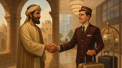 تطور الضيافة من العصور القديمة حتى الفنادق الحديثة
