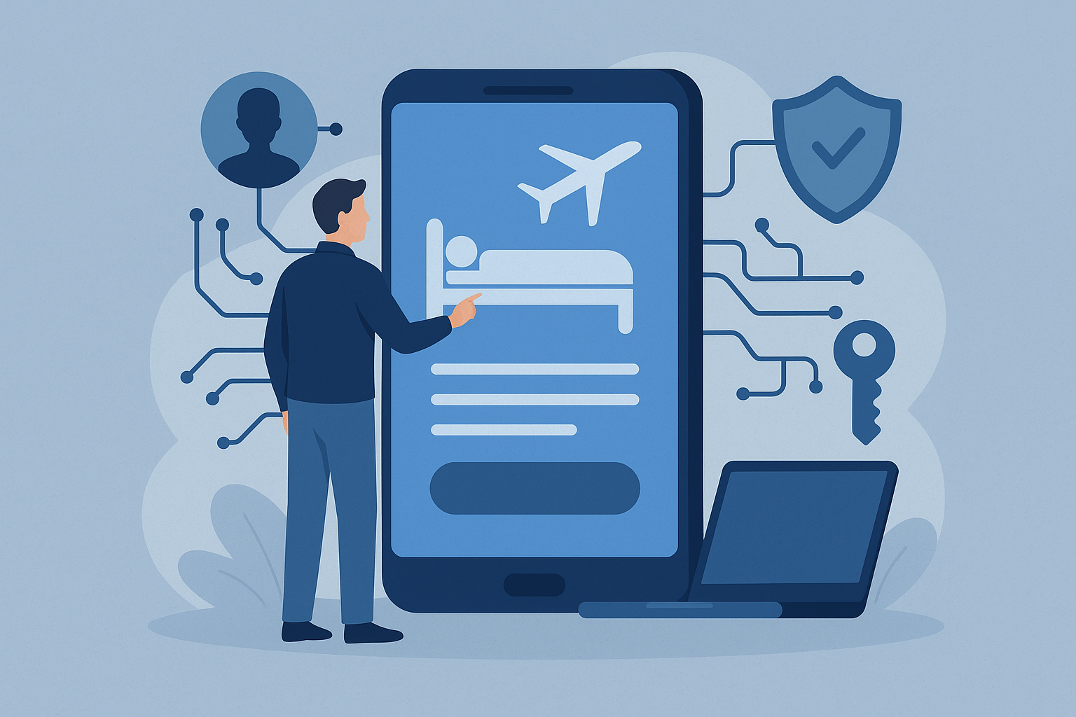 كيف تُصمّم رحلة نزيل رقمية متكاملة؟