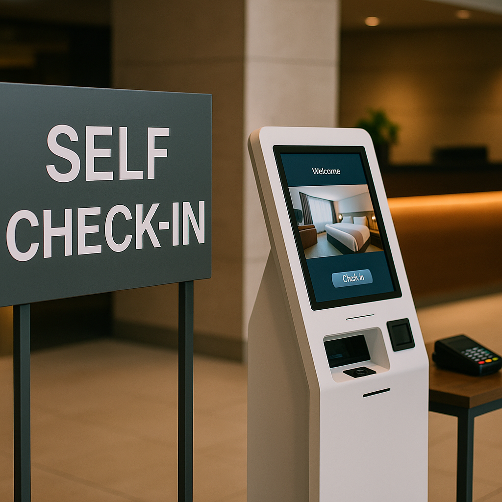 هل تختفي مكاتب الاستقبال التقليدية؟ مستقبل الـ Self Check-in في الفنادق