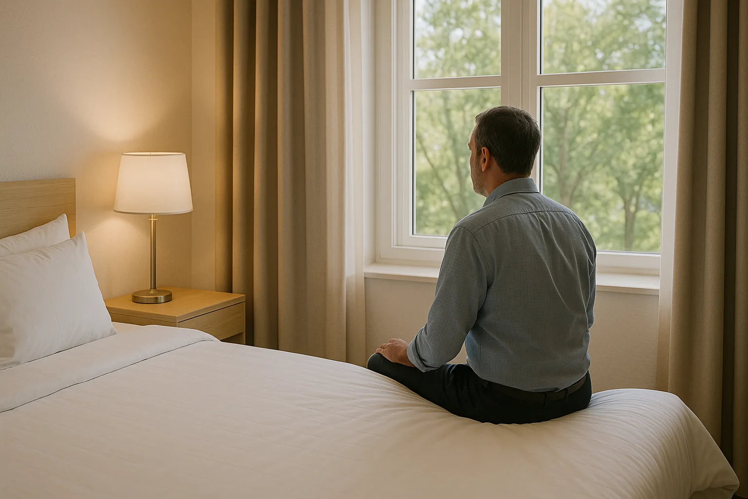 الضوء الطبيعي داخل الغرفة.. ما علاقته برضا المسافرين؟