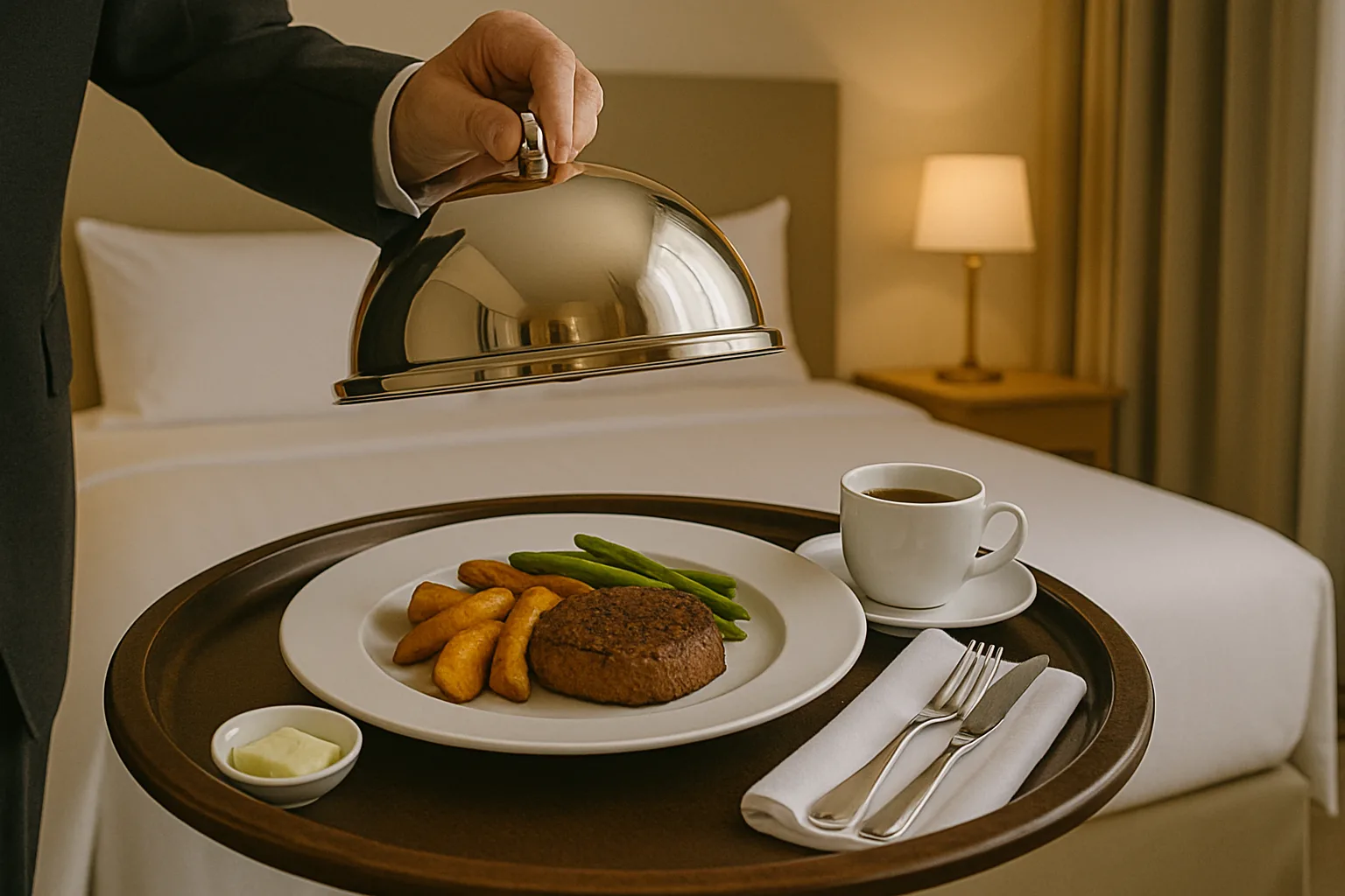 خدمة طلب الطعام للغرف.. ما الذي يجعلها فاخرة في نظر العميل؟