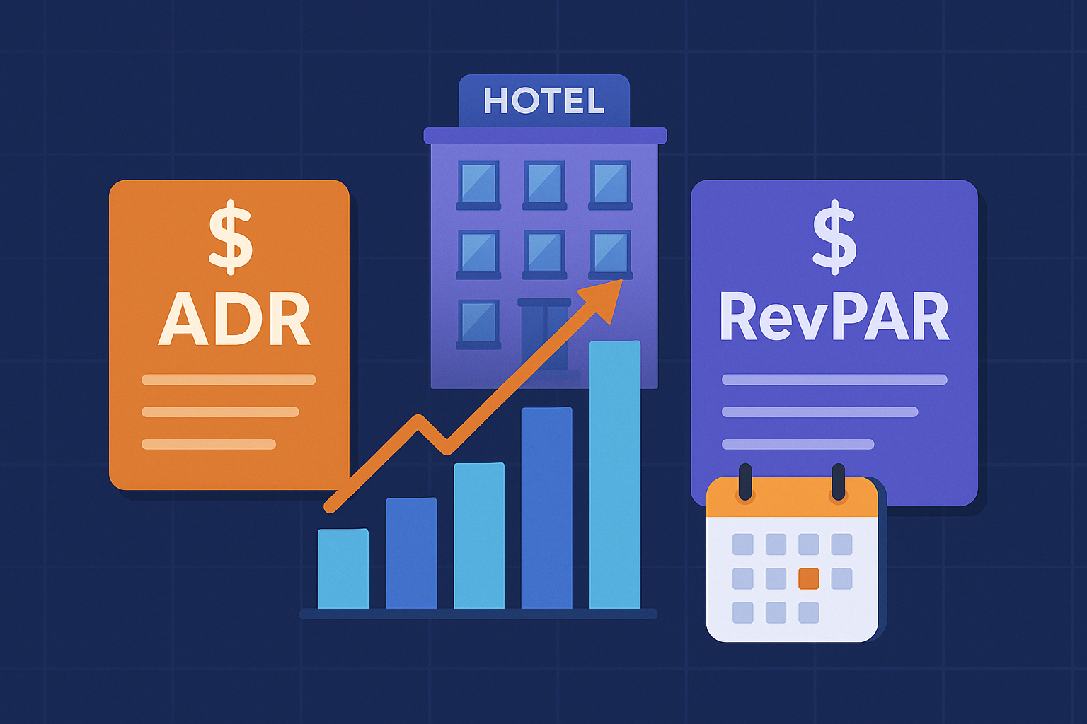 ADR مقابل RevPAR.. ما الذي يجب أن تتابعه إدارة الفندق يوميًا؟