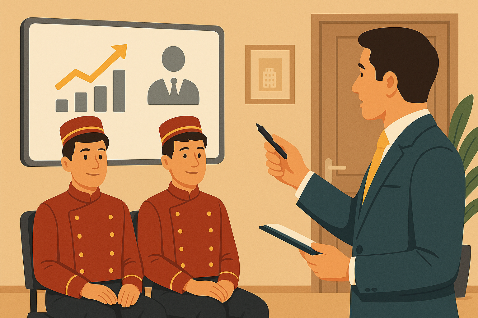 أهمية التدريب والتطوير المهني في رفع كفاءة العاملين بالفنادق