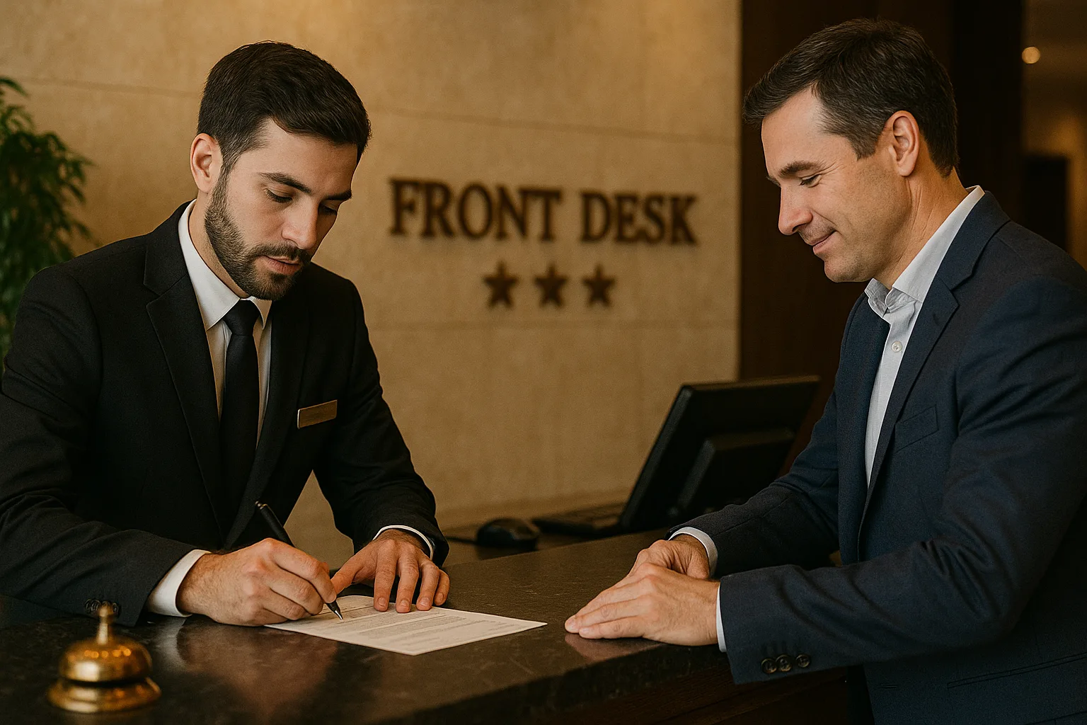 ما الذي يجعل موظفي الاستقبال يعاملون نزلاء أفضل من غيرهم؟