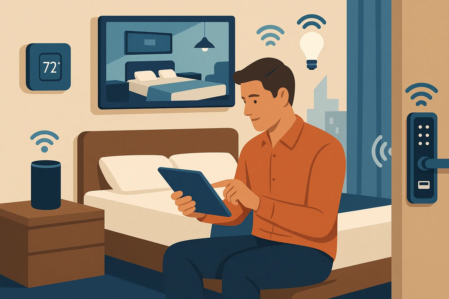 أفضل 10 طرق لتحسين تجربة النزيل باستخدام التكنولوجيا