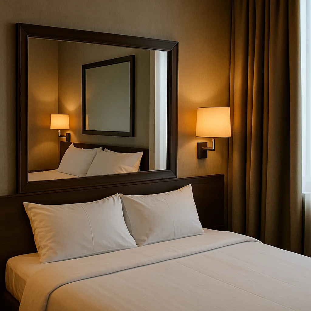 المرايا داخل الغرف.. كيف تؤثر على الإدراك البصري للراحة؟