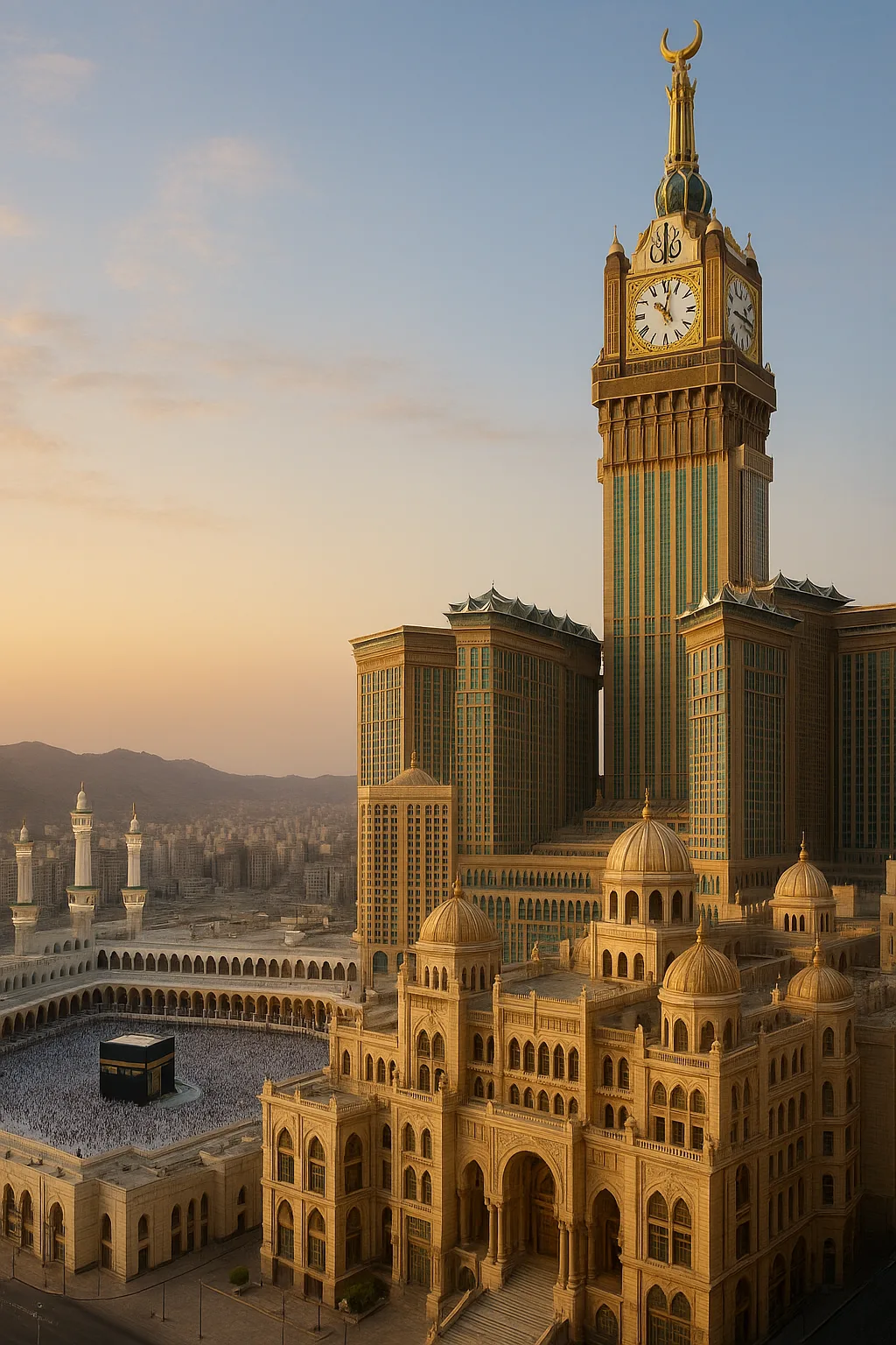 فندق فيرمونت الذهبي – مكة: تجربة ملكية في قلب المدينة المقدسة