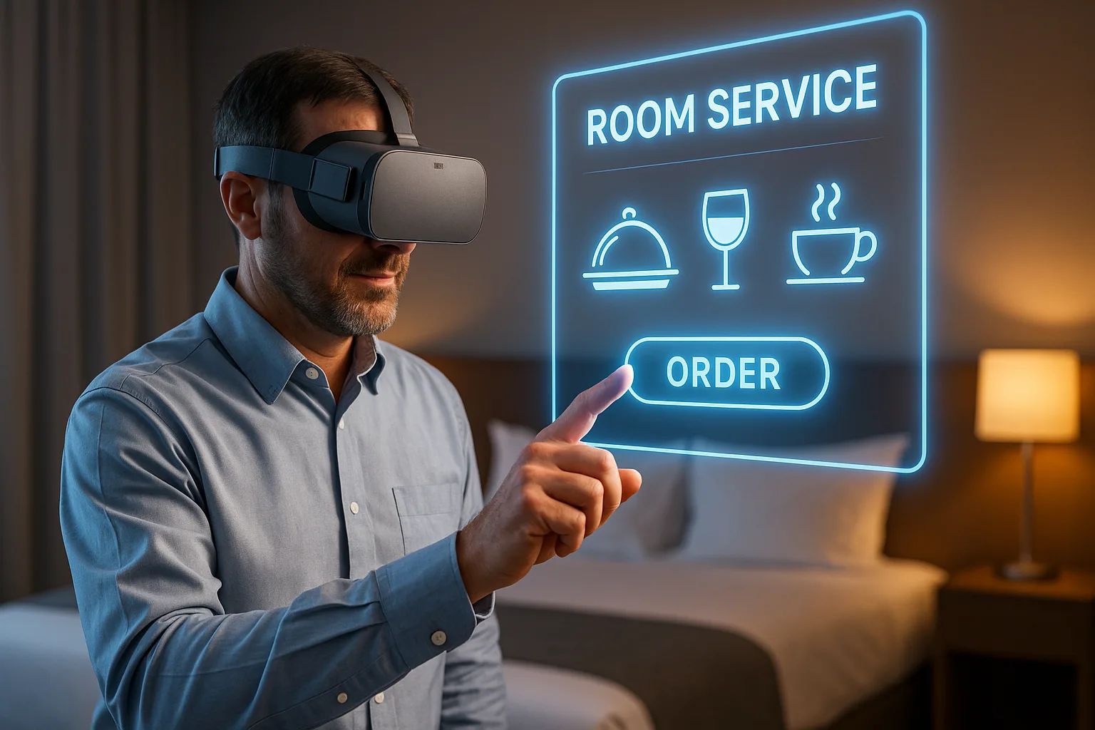 خدمة الغرف عبر الميتافيرس.. متى تصبح واقعًا؟