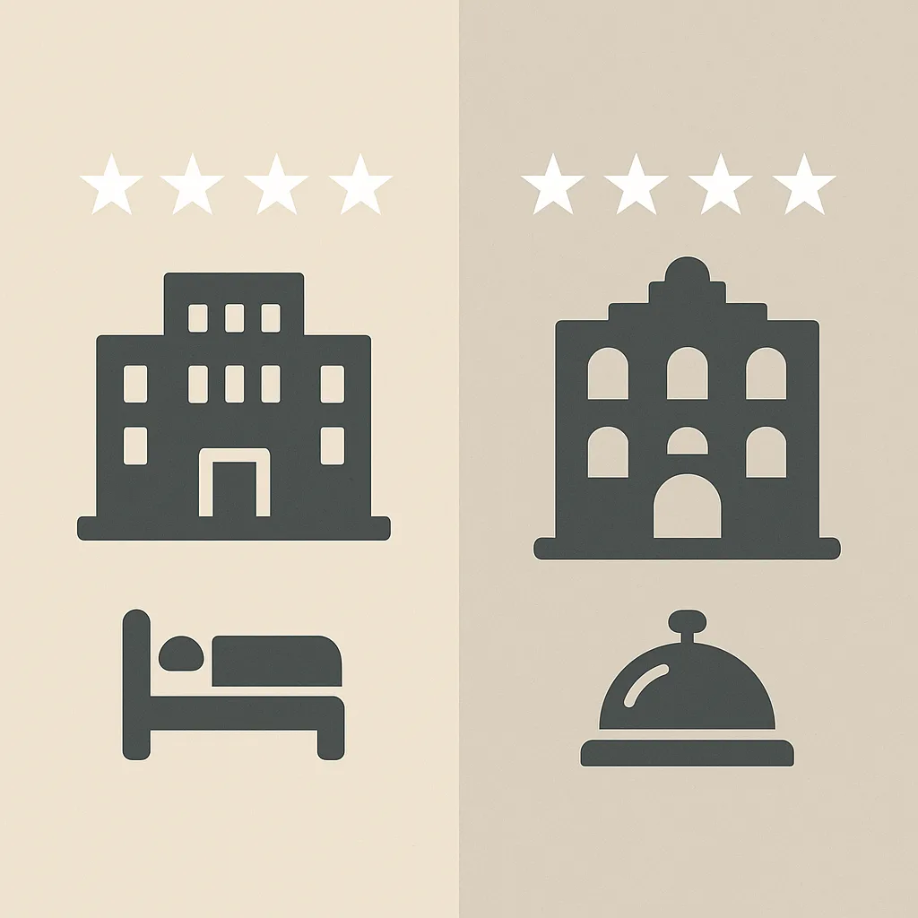 “الفرق بين 5 نجوم و4 نجوم”… هل تستحق فنادق الخمس نجوم السعر فعلاً؟