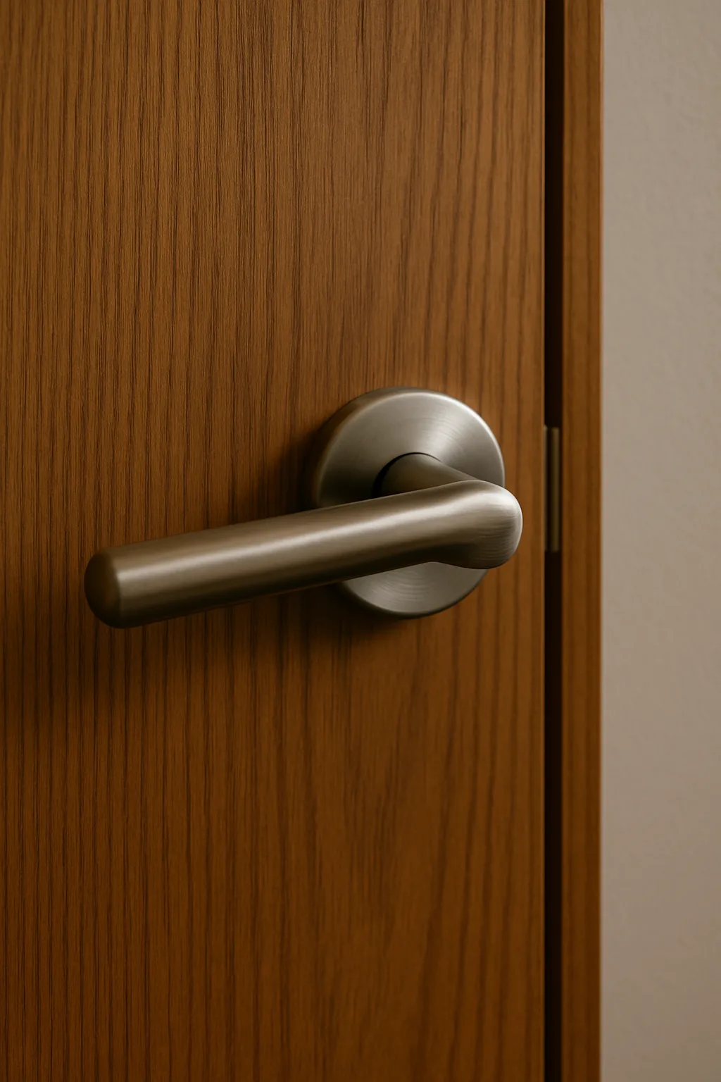 مقابض الأبواب المعدنية.. هل تؤثر على شعور الدفء في التصميم؟