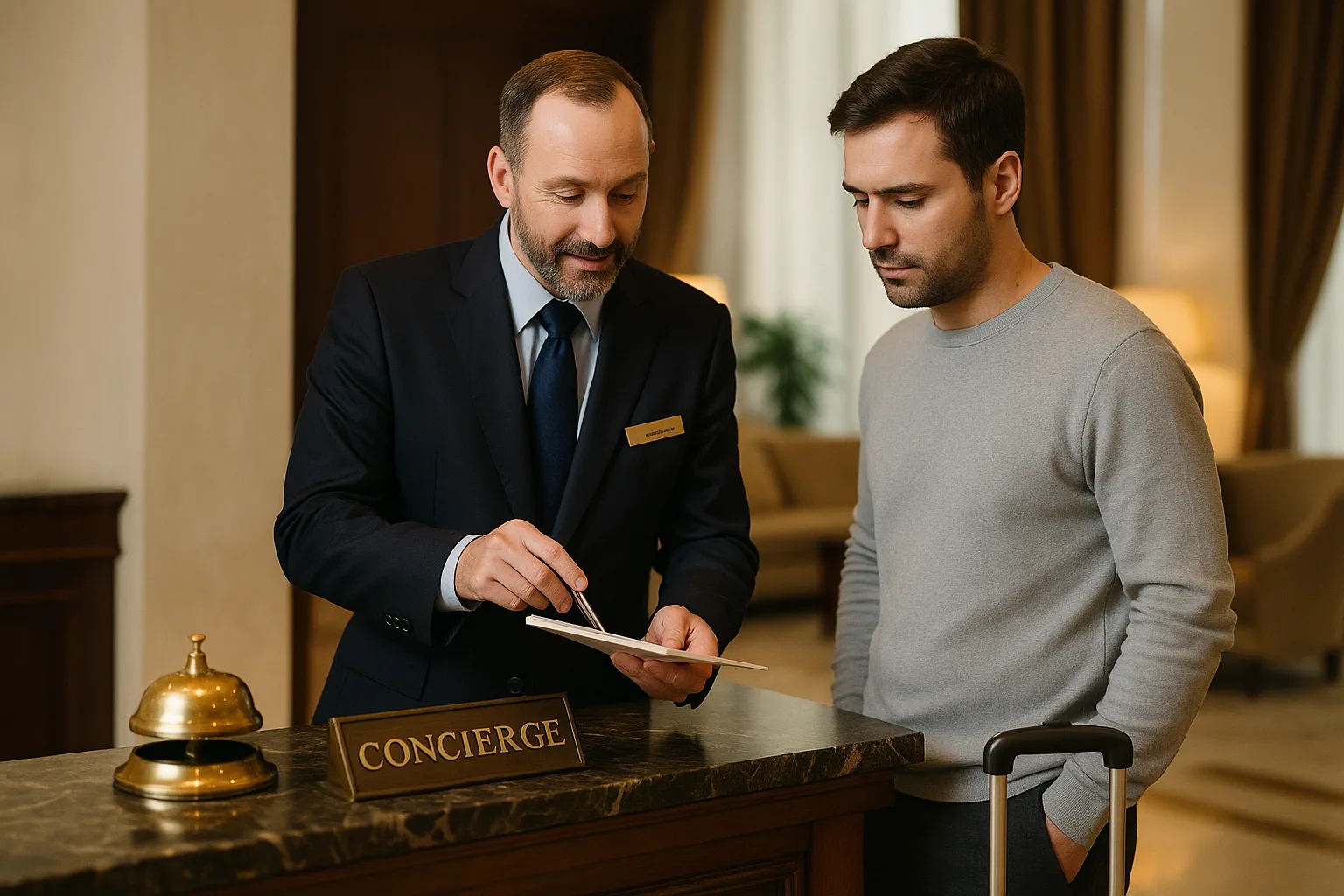 الكونسيرج والحرج النفسي.. لماذا يتردد بعض النزلاء في طلب المساعدة؟