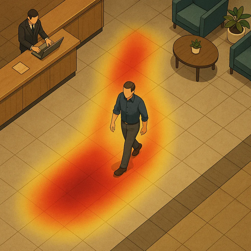 تحليلات المشي داخل الفندق.. كيف تقيس الفنادق مسار حركة الضيف لتحسين الخدمة؟