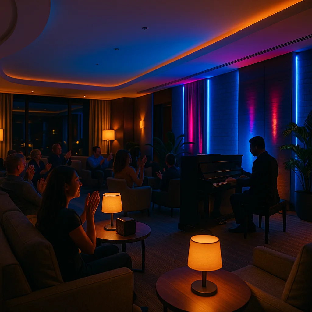 الموسيقى والإضاءة” ترفع رضا الضيوف بشكل مذهل