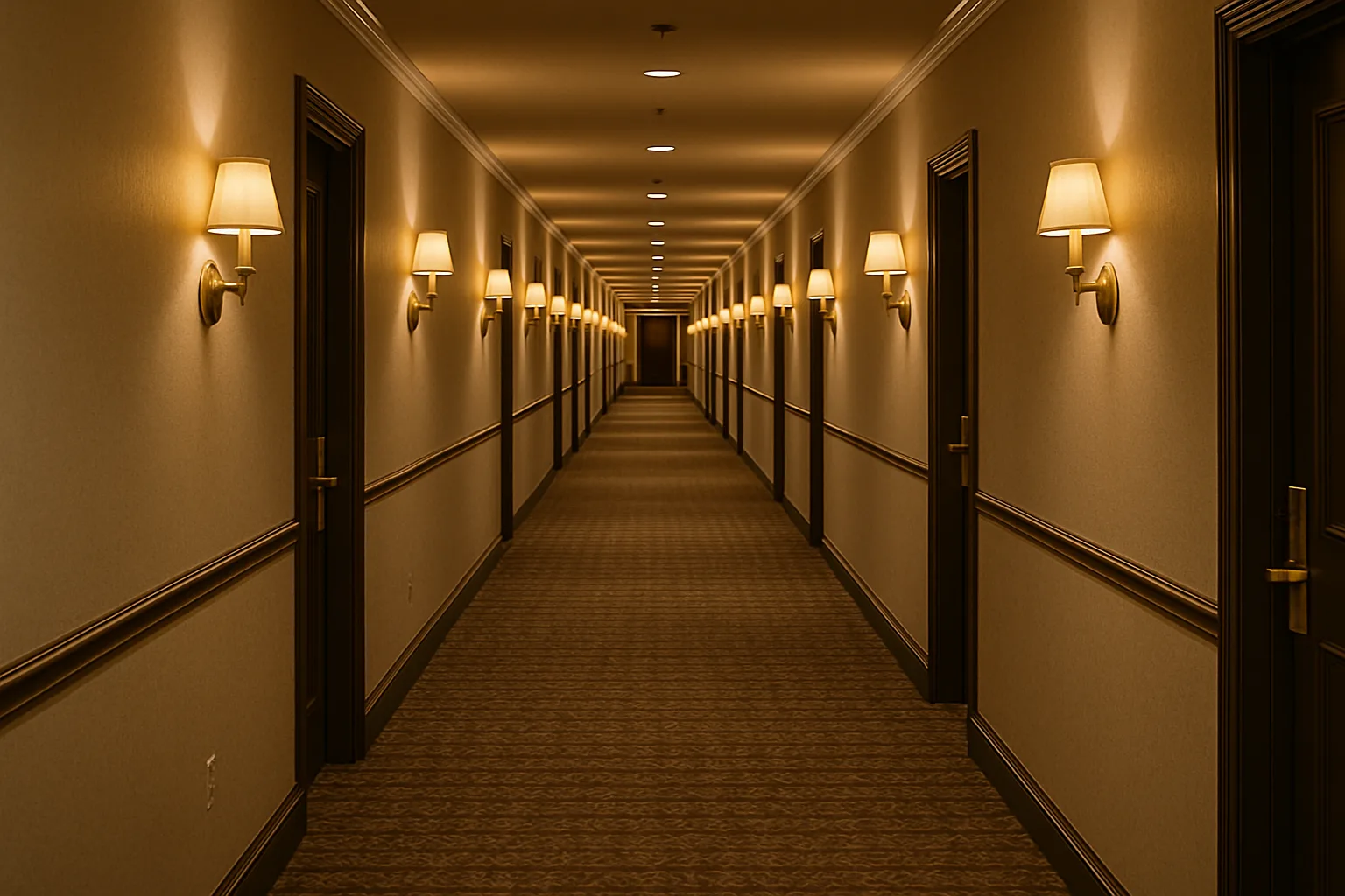 طول الردهات المؤدية للغرف.. راحة حركة أم شعور بالتيه؟