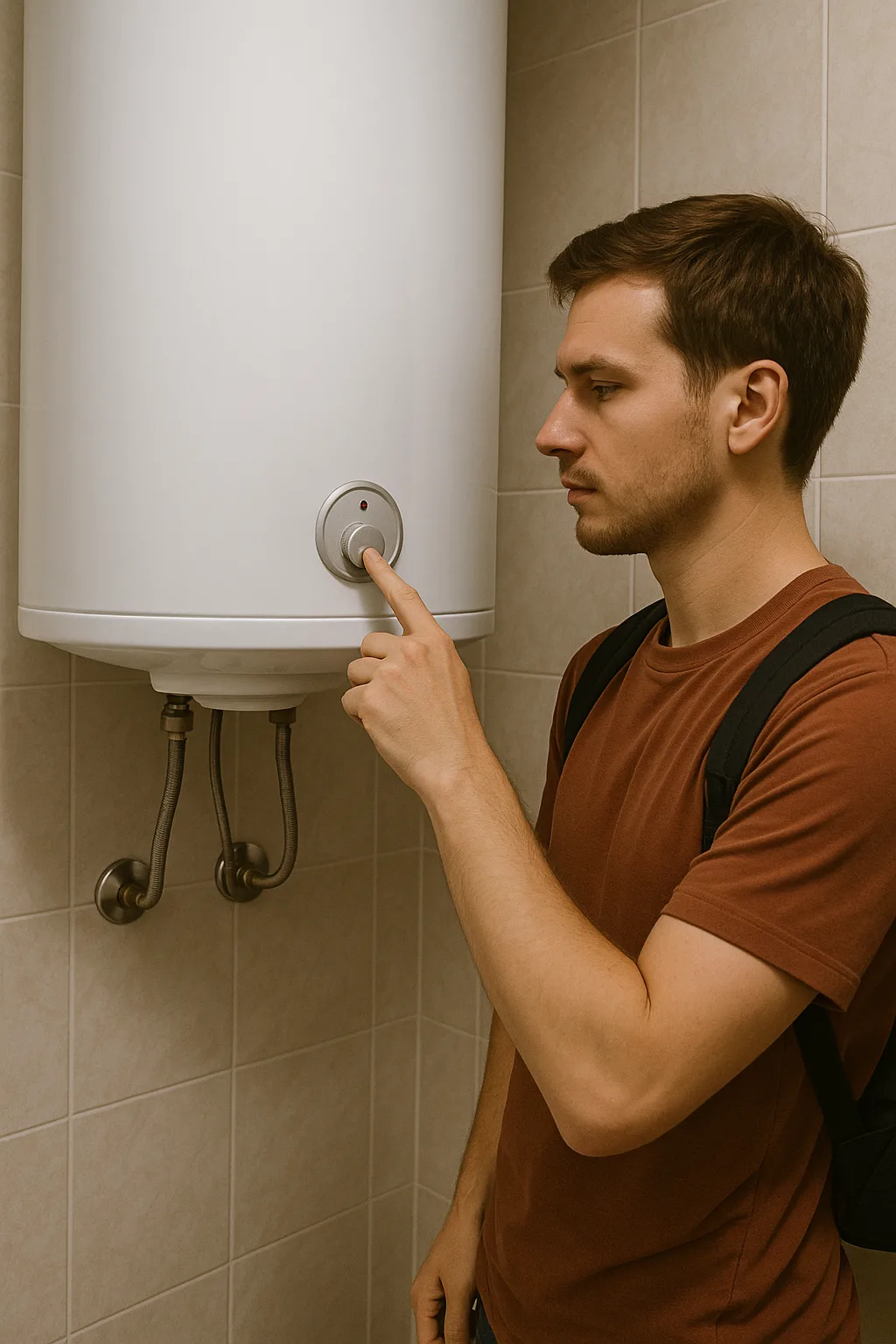 لماذا يتفقد بعض النزلاء الشباب سخان المياه قبل أي شيء آخر؟