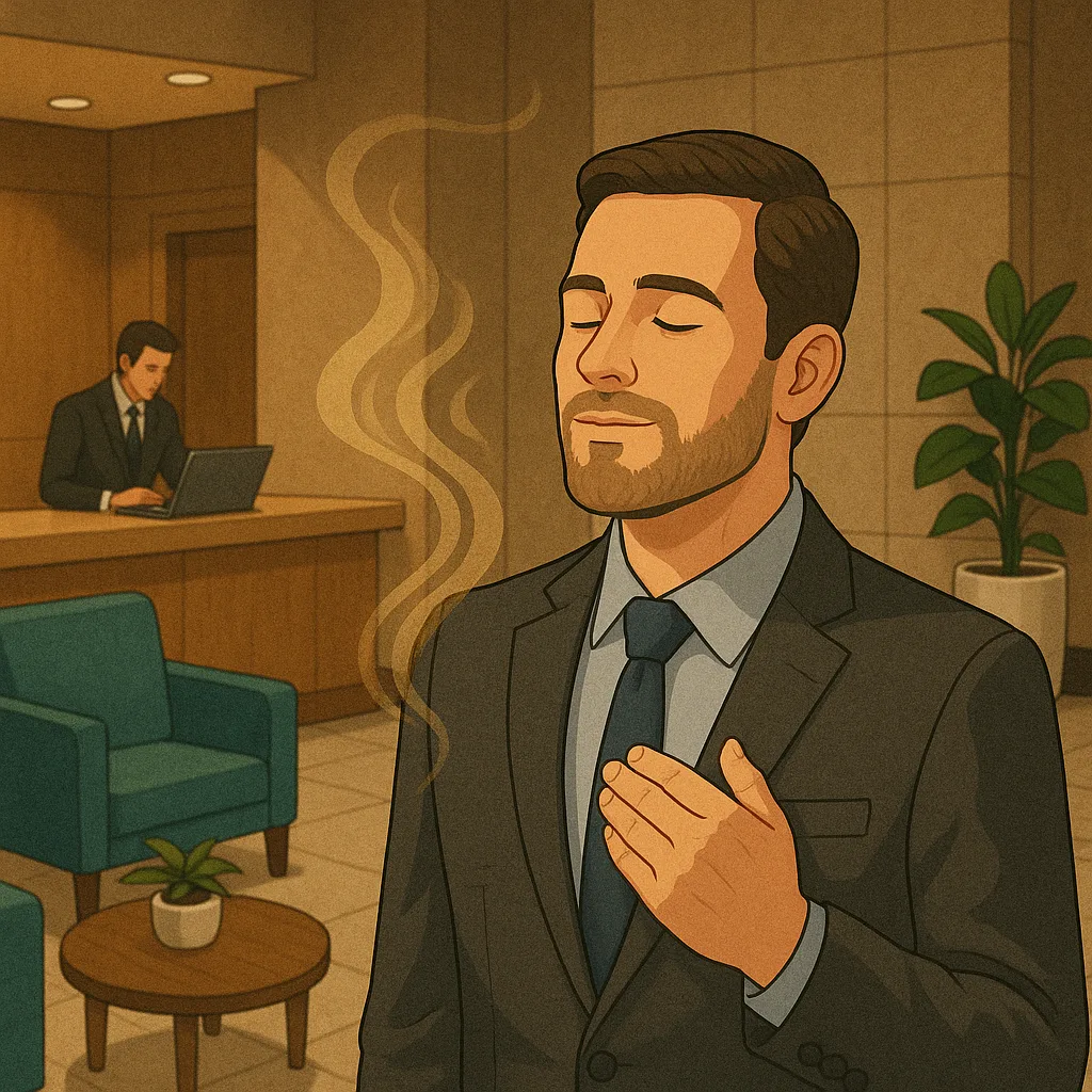 كيف تؤثر رائحة اللوبي على مدة بقاء النزيل؟