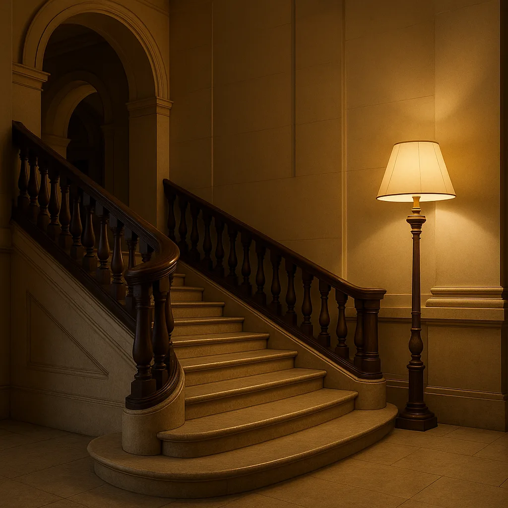 الدرج الداخلي في الفنادق.. متى يتحول من طابع كلاسيكي إلى إزعاج عملي؟